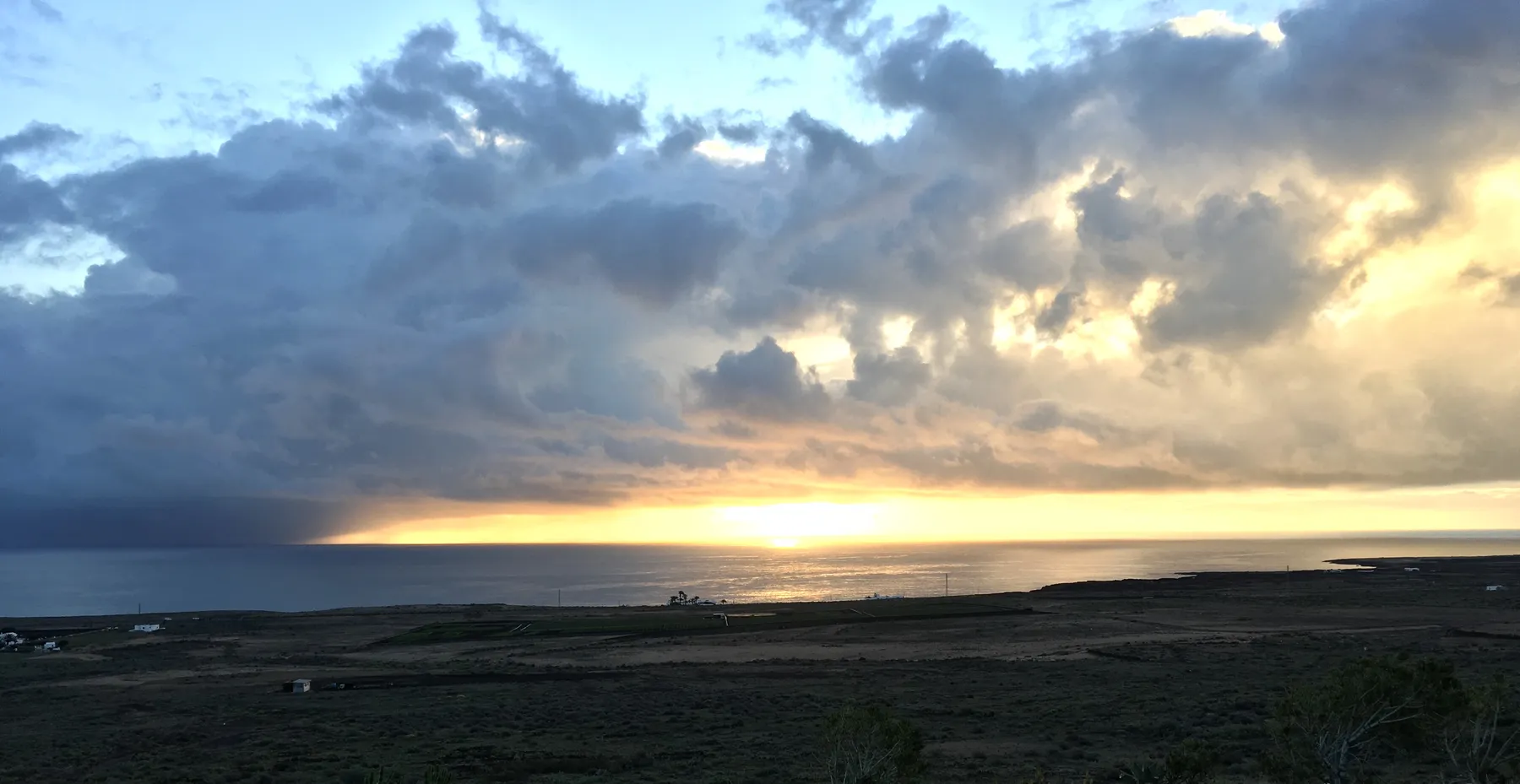 Wolkenblick aus dem Norden Lanzarotes